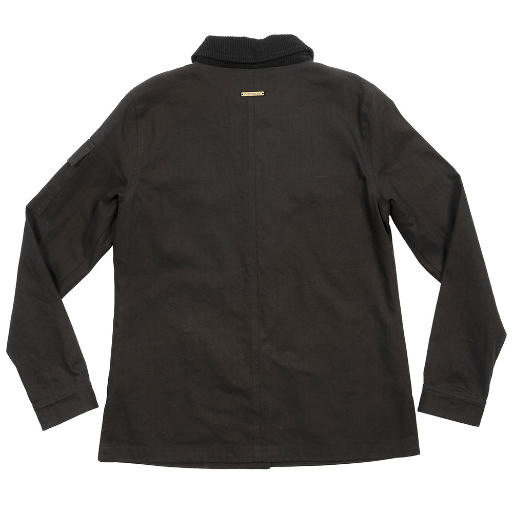 Fasthouse Women's Grafter Chore Coat Black - Rear View