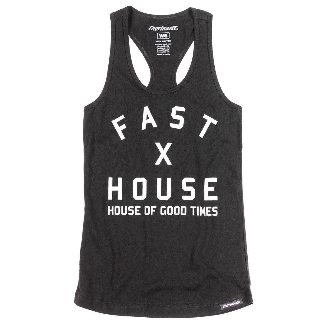 Fasthouse Women's Axiom Tank Black - Front View