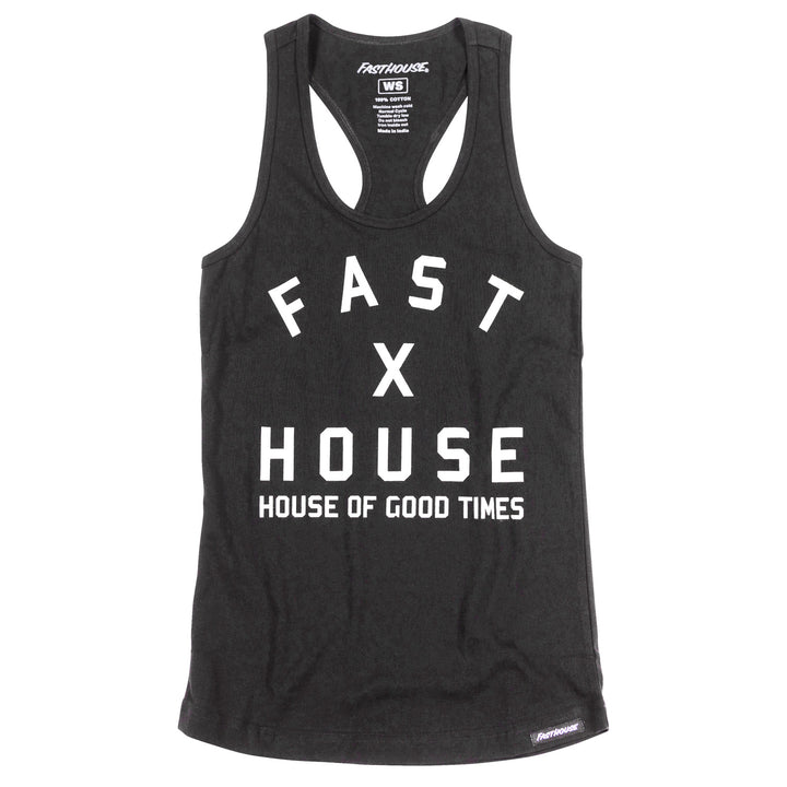 Fasthouse Women's Axiom Tank Black - Front View