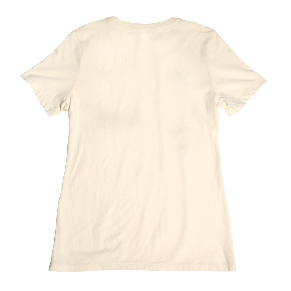 Fasthouse Women's Baja Style SS Tee Natural - Rear View