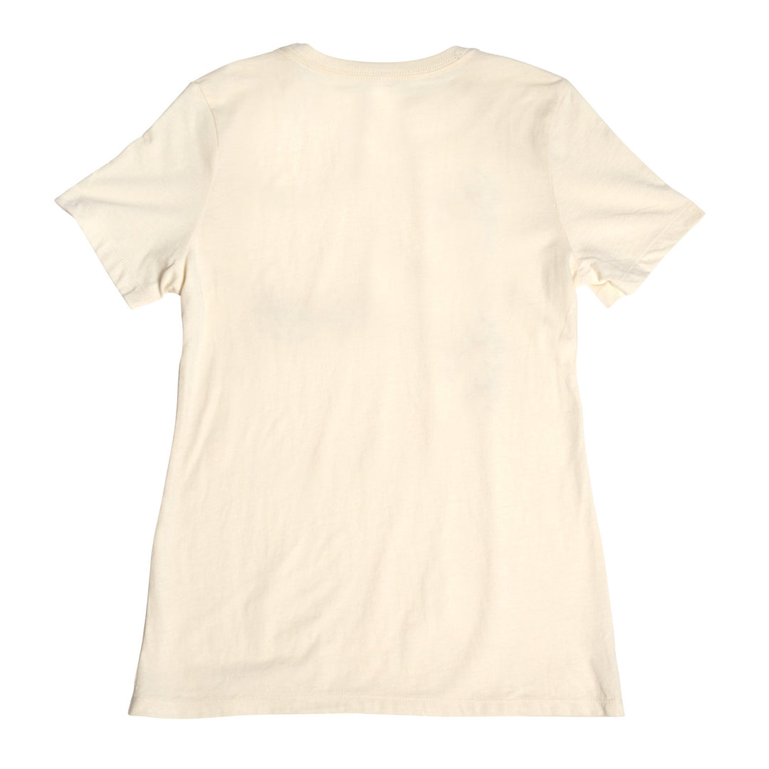 Fasthouse Women's Baja Style SS Tee Natural - Rear View
