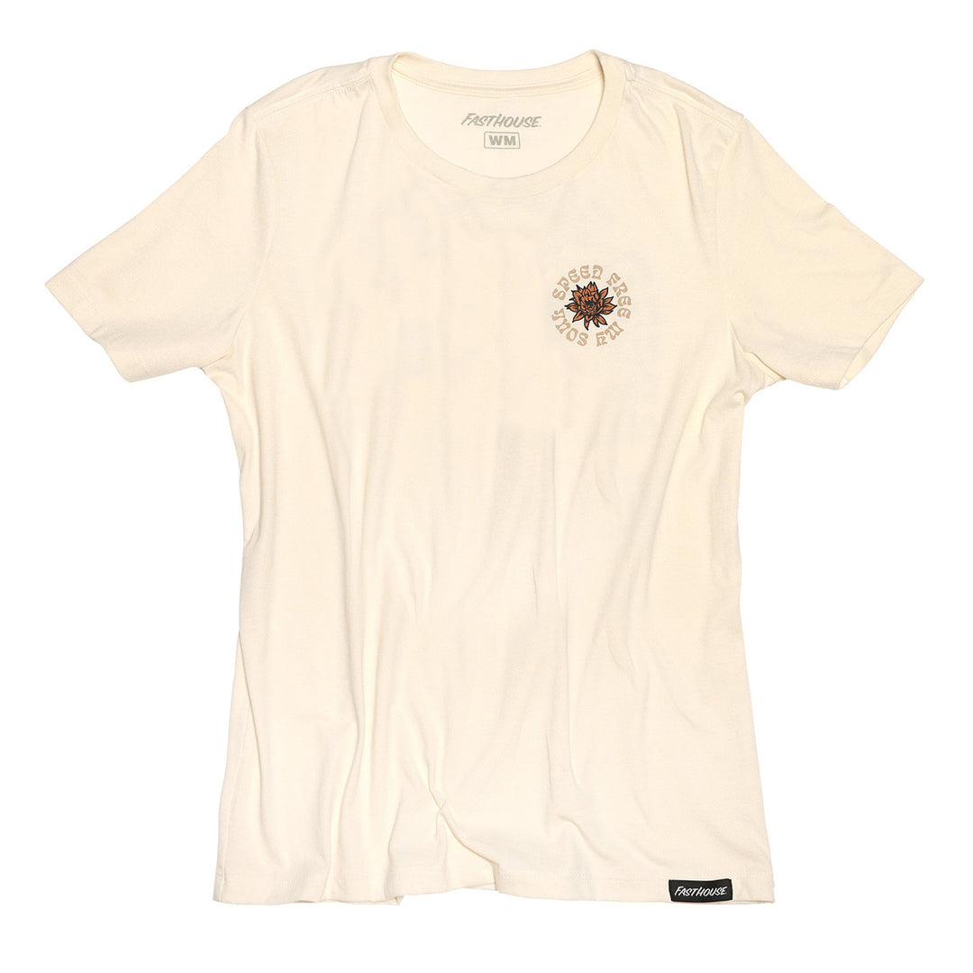 Fasthouse Women's Desert Stars Tee Chalk - Front View