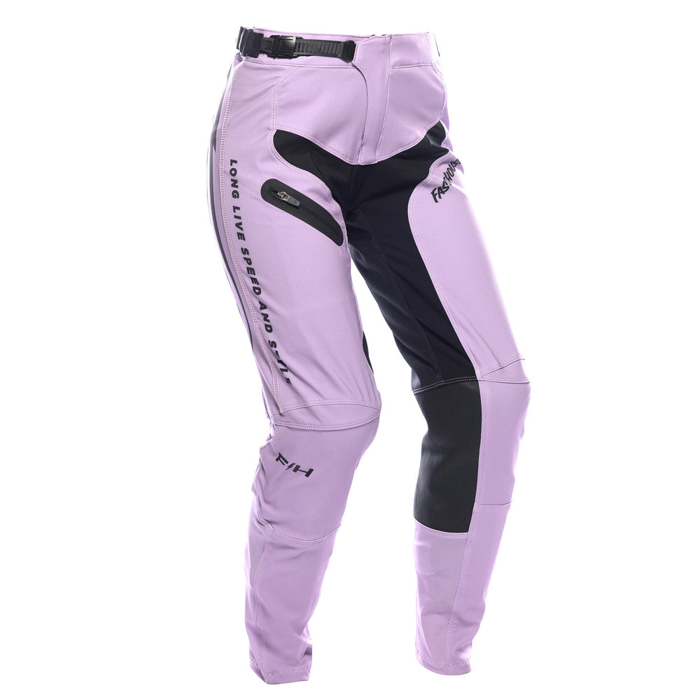 Fasthouse Women's Elrod Nitro Pants Smokey Lilac - Front Right Side View