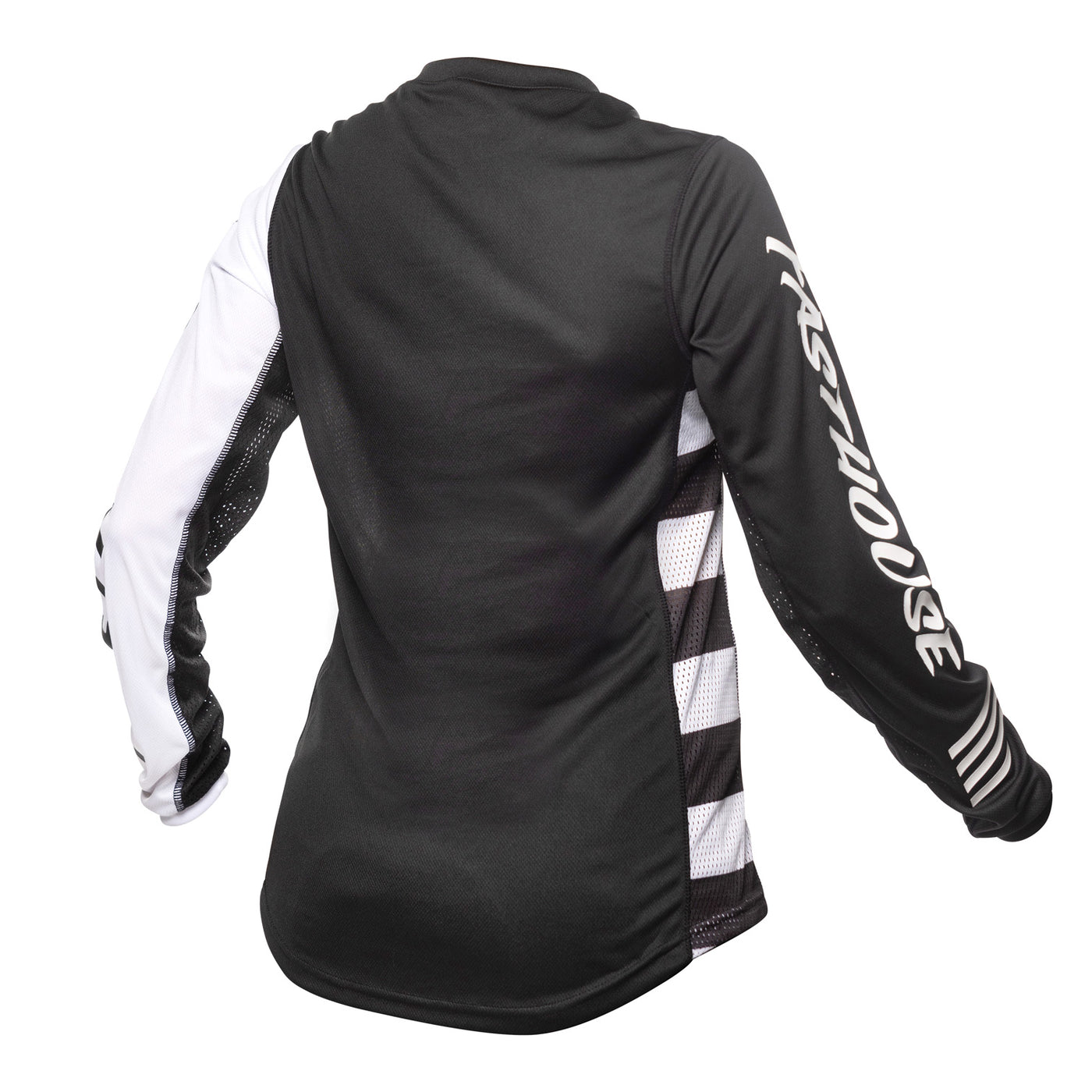 Fasthouse Women's Grindhouse Paradise Jersey White/Black - Rear View