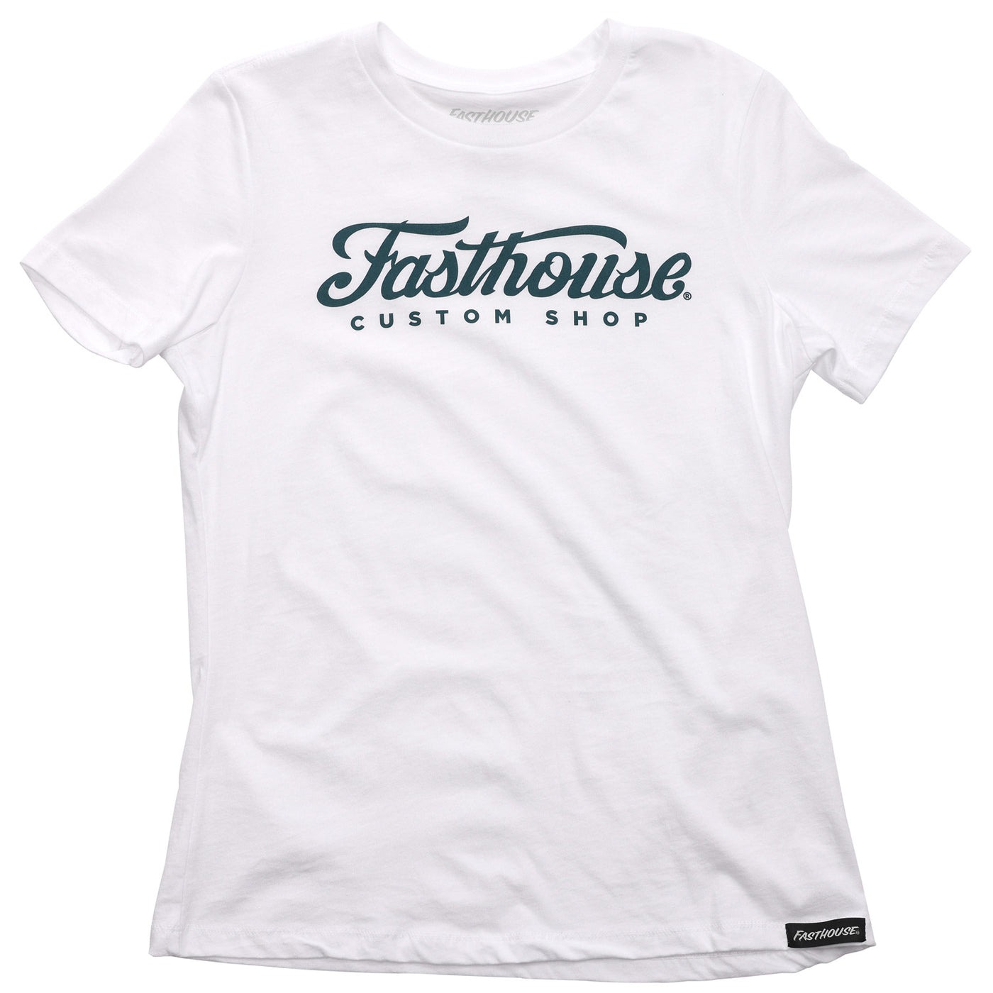 Fasthouse Women's Morris Tee White - Front View