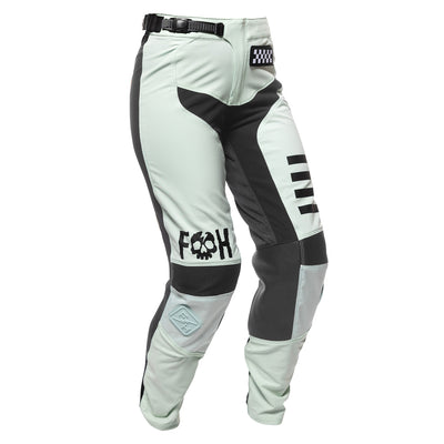 Fasthouse Women's Speed Style Fortune Pant Mint/Peach - Front Right Side View