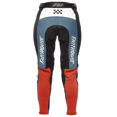 Fasthouse Women's Speed Style Anthem Pant White/Teal - Rear View