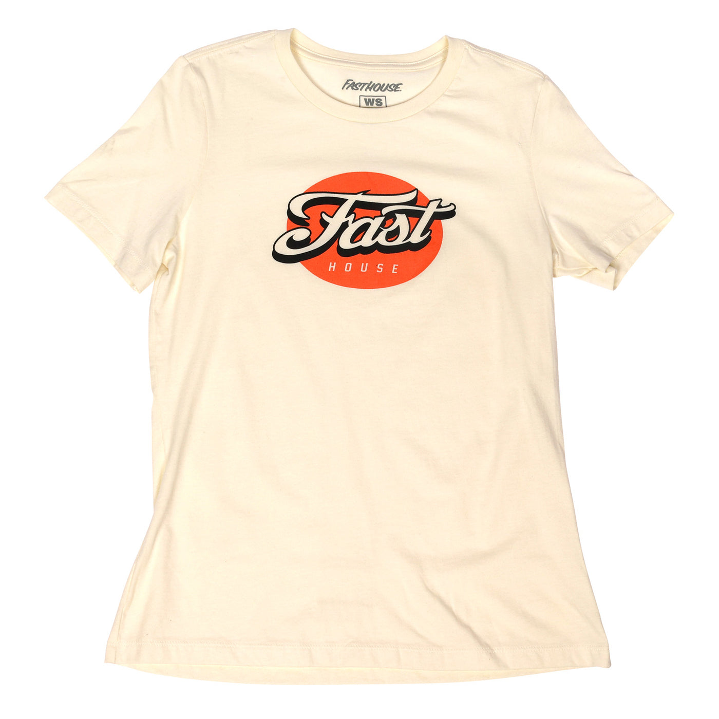 Fasthouse Women's Tasker SS Tee Natural - Front View