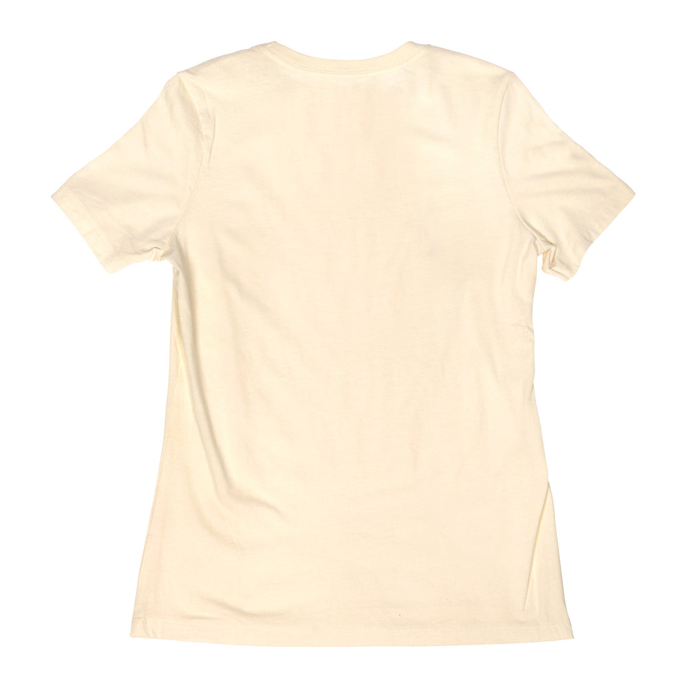 Fasthouse Women's Tasker SS Tee Natural - Rear View