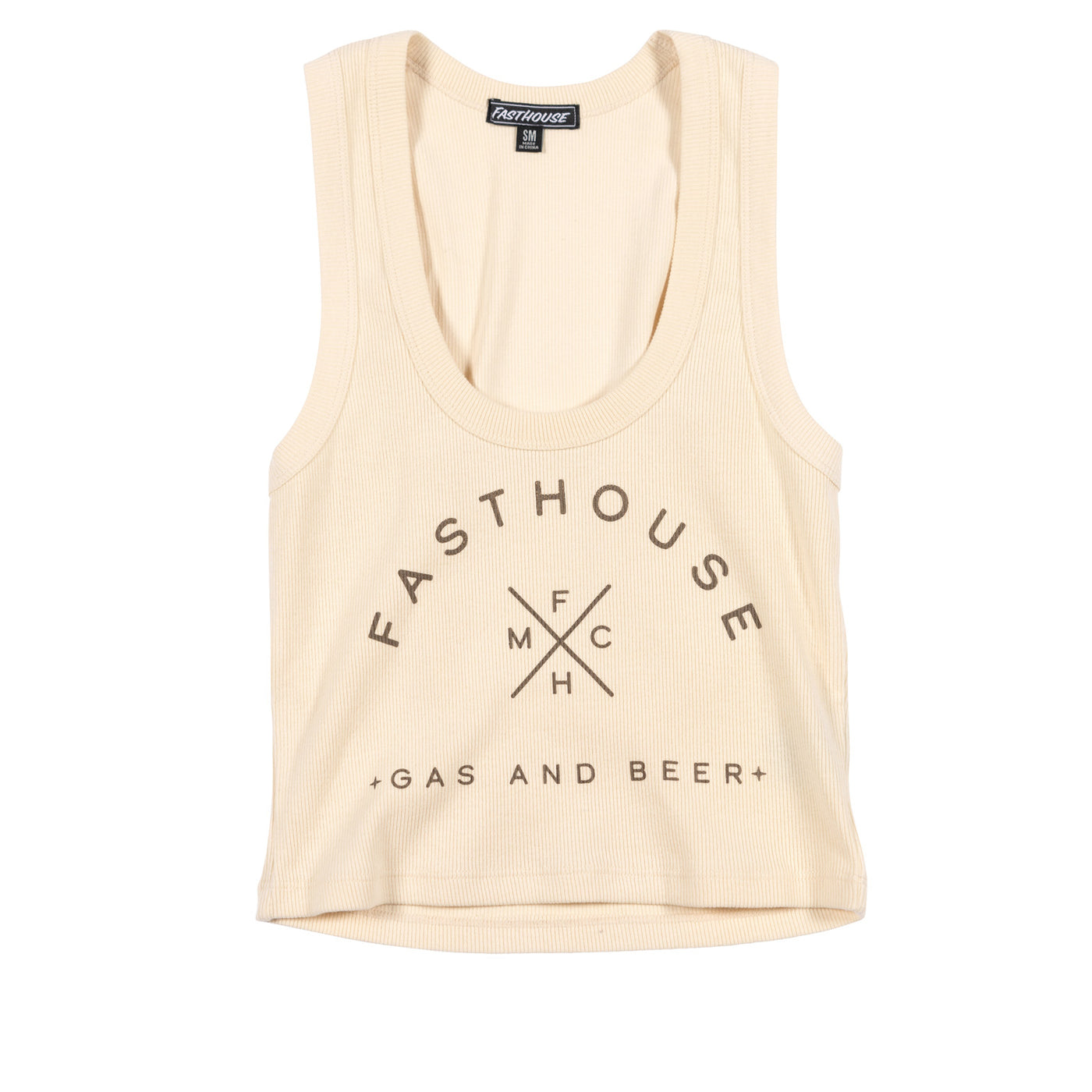 Fasthouse Women's Theory Tank Natural - Front View