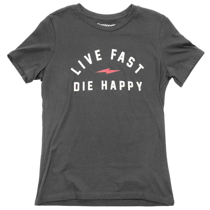 Fasthouse Women's Wired SS Tee Black - Front View