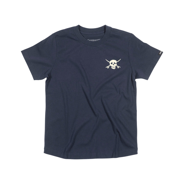 Fasthouse Youth Break Tee Navy - Front View