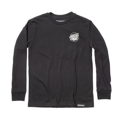 Fasthouse Youth Burner LS Tee Black - Front View