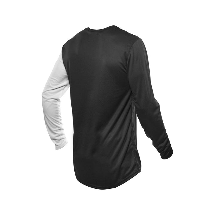Fasthouse Youth Carbon Jersey Black/White - Rear View