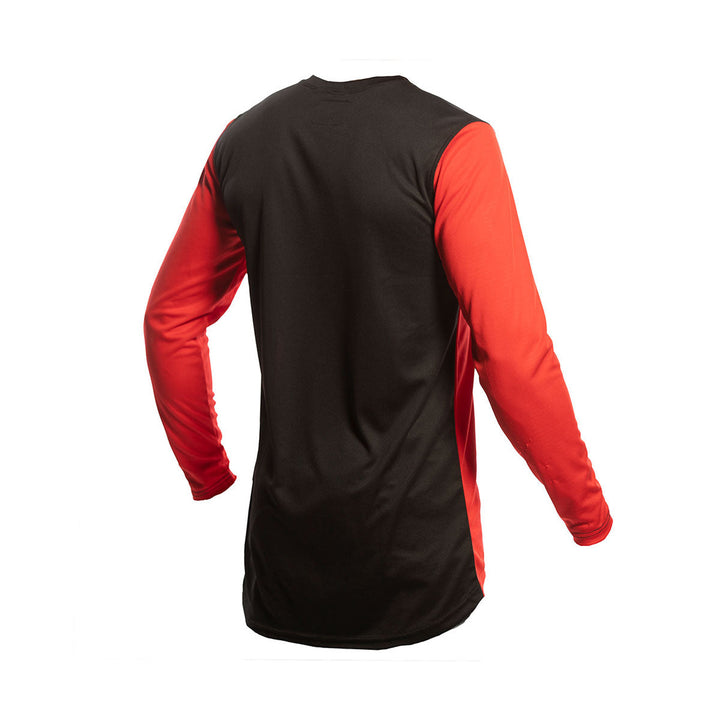 Fasthouse Youth Carbon Jersey Red - Rear View