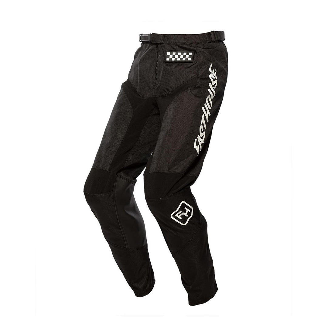 Fasthouse Youth Carbon Pant Black - Front Left Side View