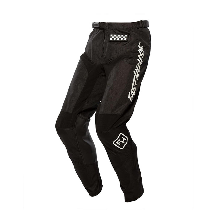 Fasthouse Youth Carbon Pant Black - Front Left Side View