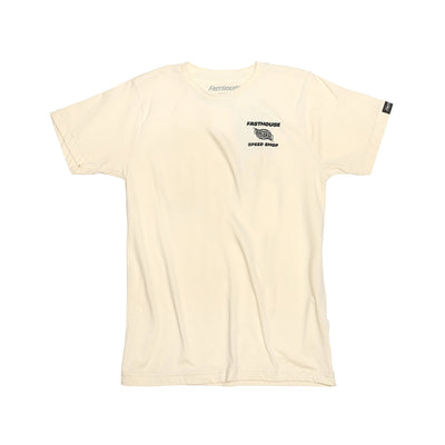 Fasthouse Youth Champion Tee Natural - Front View