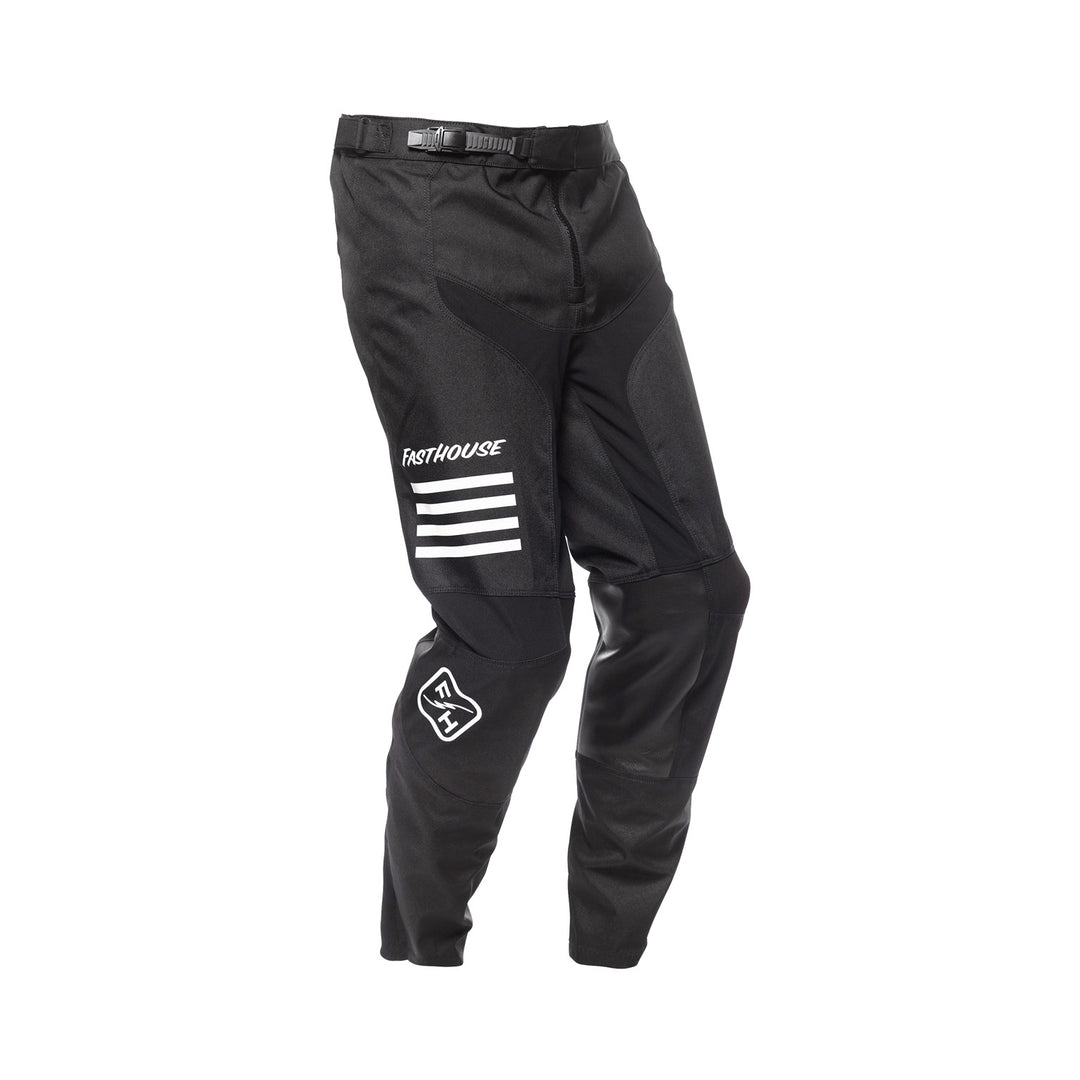 Fasthouse Youth Carbon Eternal Pant Black - Front Right Side View