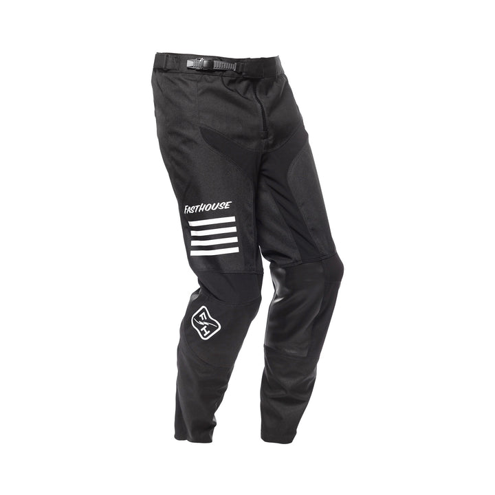 Fasthouse Youth Carbon Eternal Pant Black - Front Right Side View
