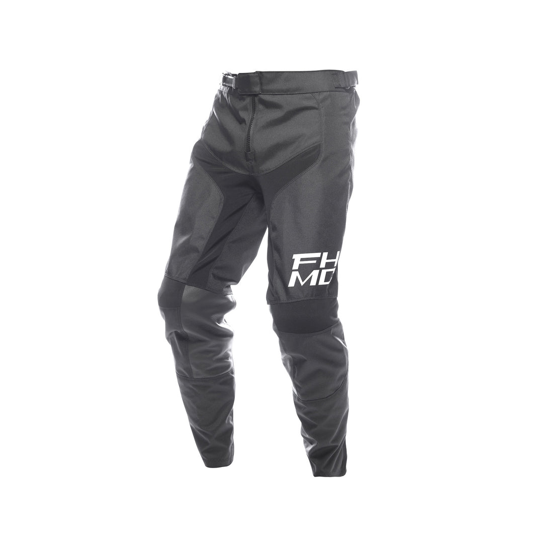 Fasthouse Youth Carbon Method Pants Black - Front Left Side View
