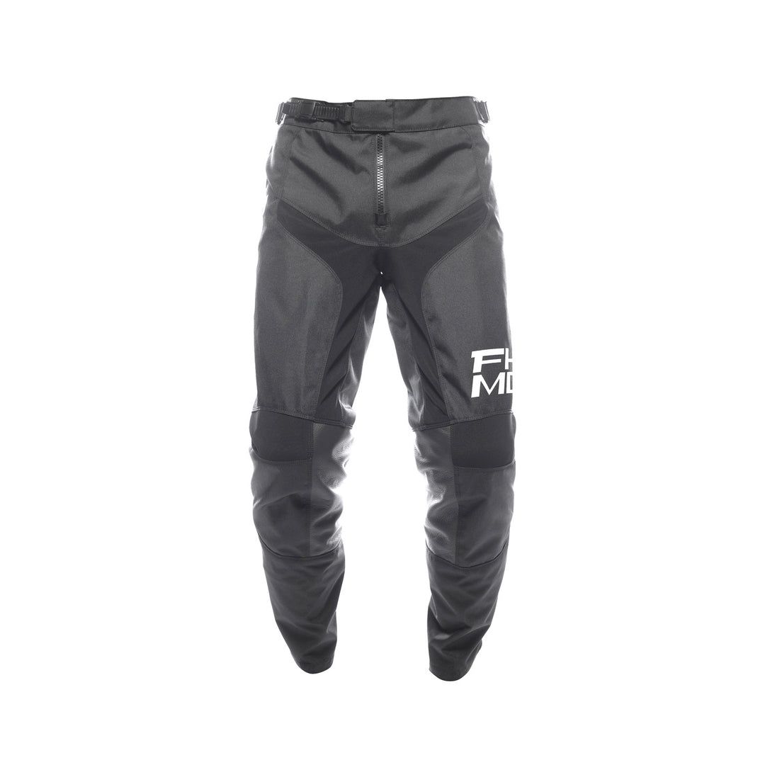 Fasthouse Youth Carbon Method Pants Black - Front View