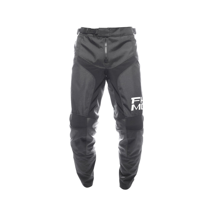 Fasthouse Youth Carbon Method Pants Black - Front View