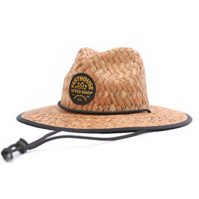 Fasthouse Youth Deco Straw Hat - Front Side View