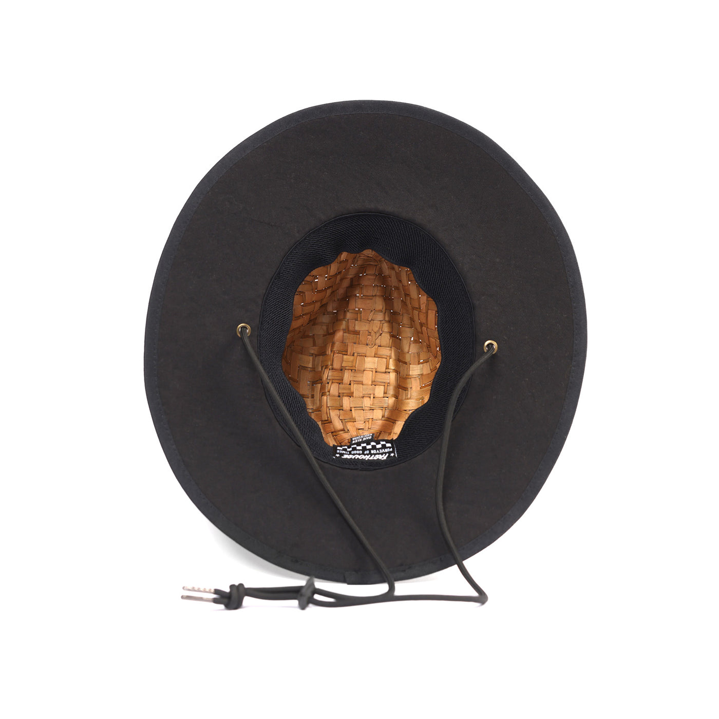 Fasthouse Youth Deco Straw Hat - Bottom Up View