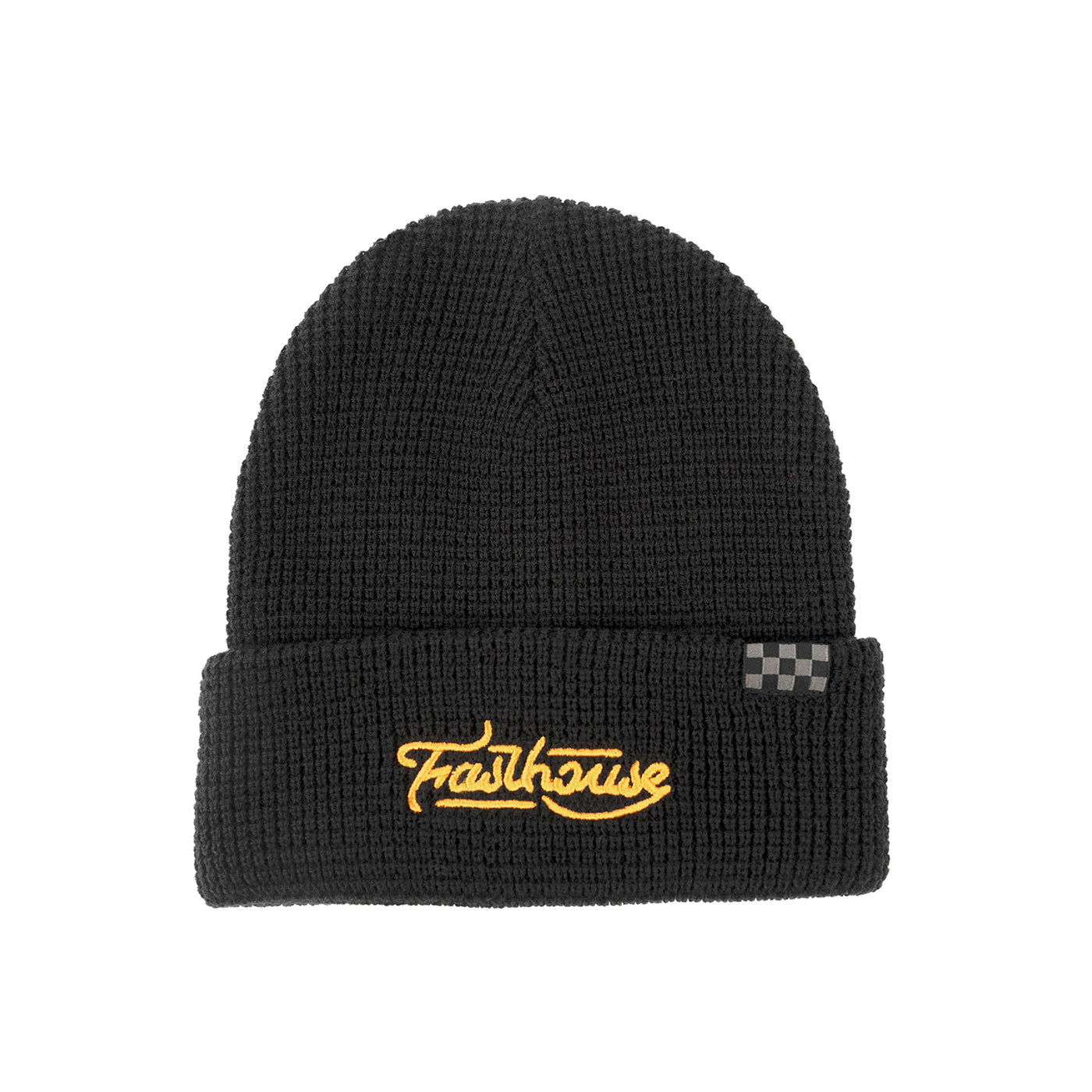 Fasthouse Youth Defector Beanie Black - Front View