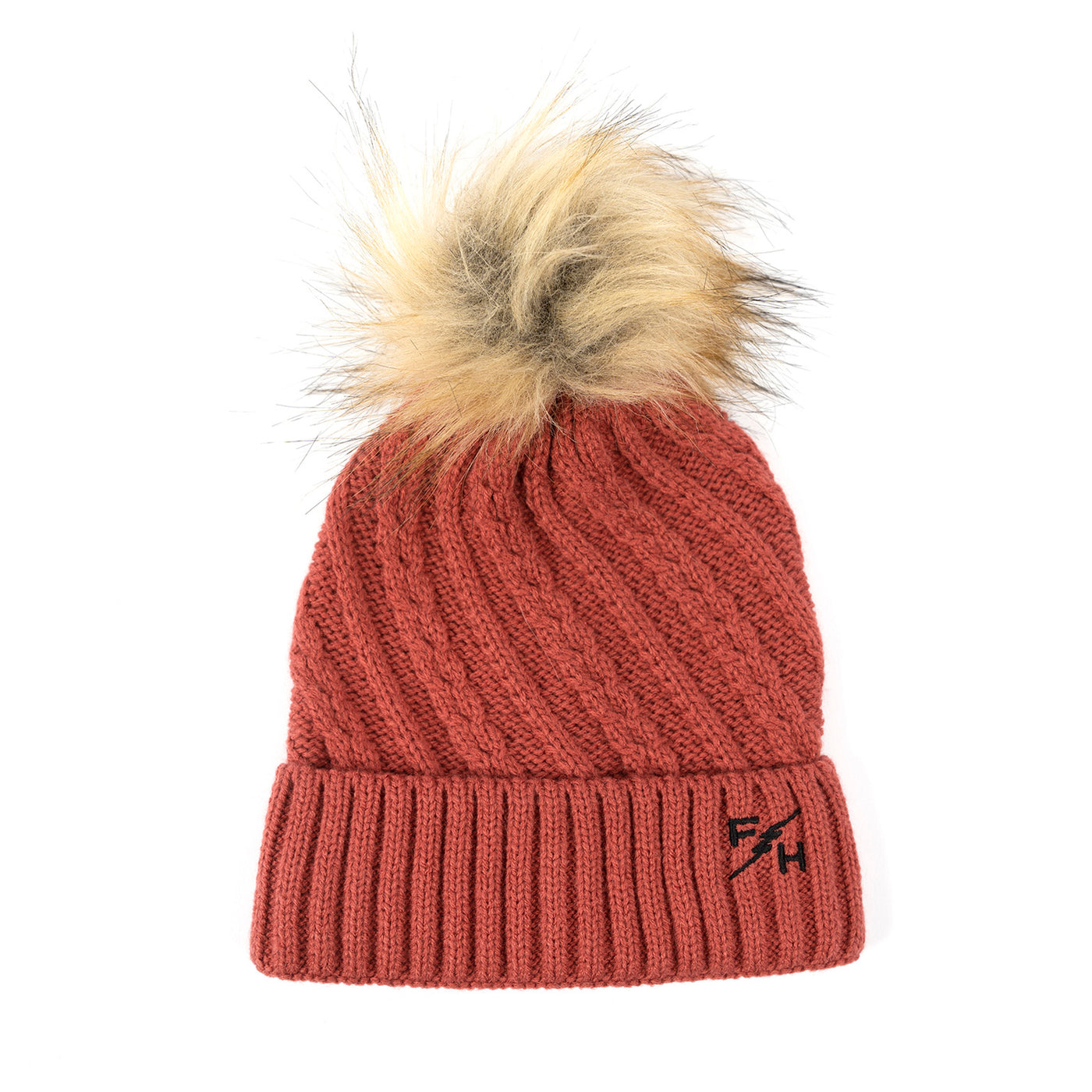 Fasthouse Youth Dunes Beanie Mauve - Front View