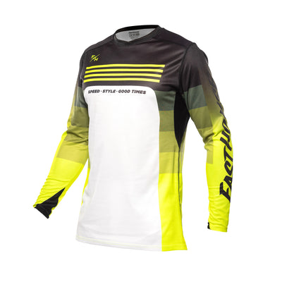 Fasthouse Youth Elrod Hypersonic Jersey Hi-Viz - Front View