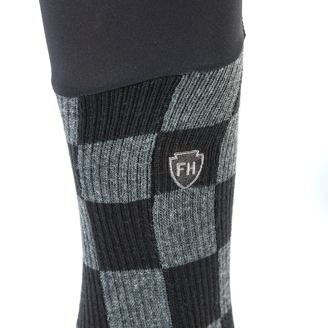 Fasthouse Youth Elrod Legacy Knee Brace Sock - Close-Up of Logo