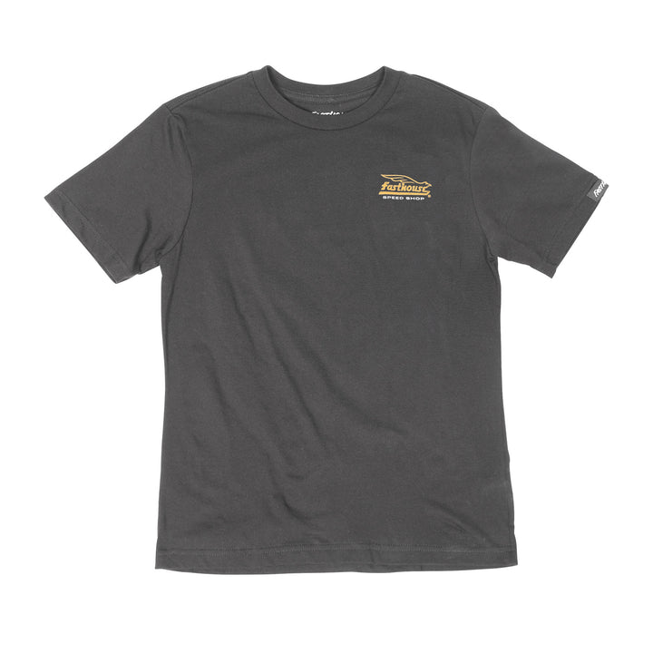Fasthouse Youth Gilmore SS Tee Black - Front View