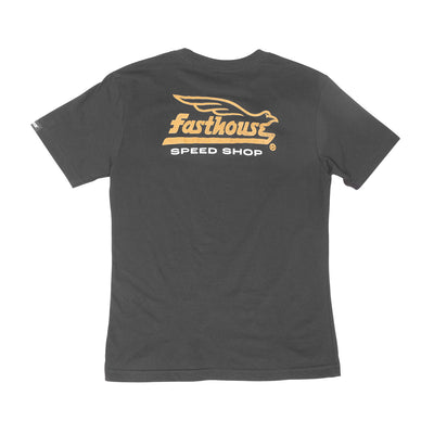 Fasthouse Youth Gilmore SS Tee Black - Rear View