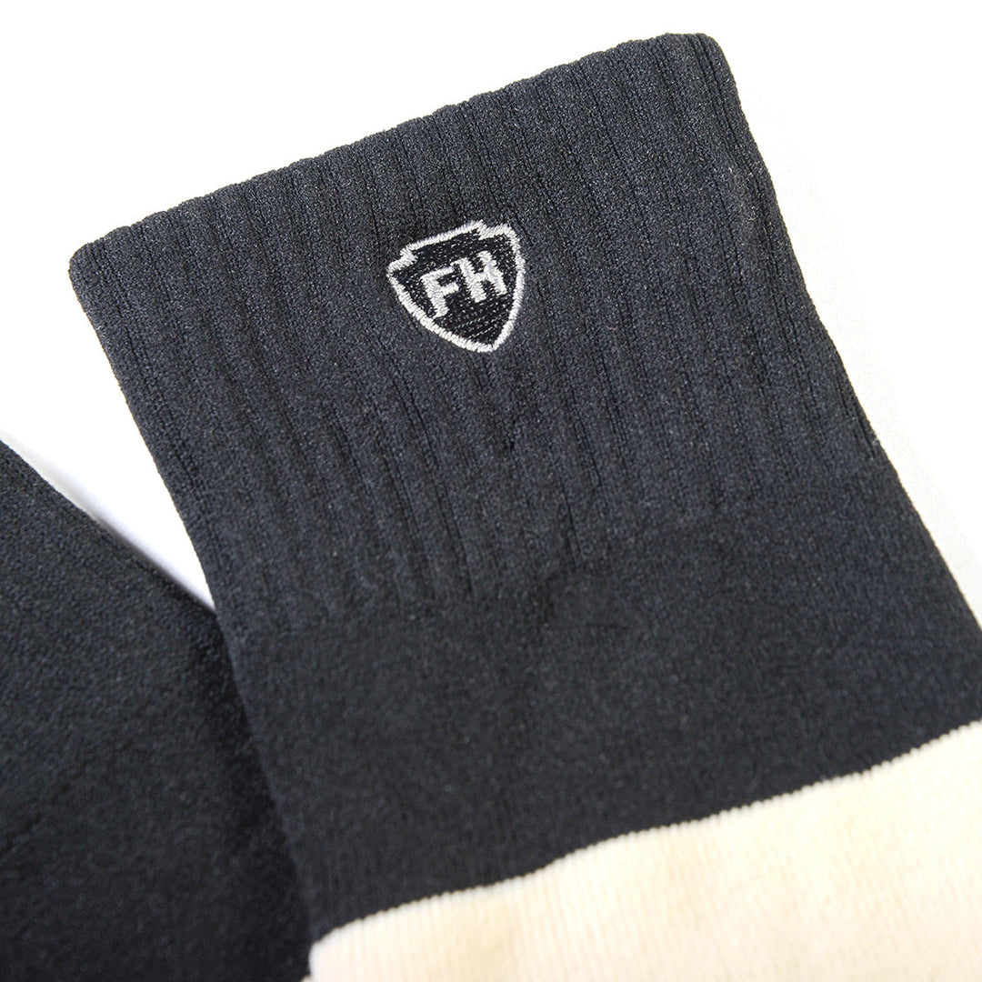 Fasthouse Youth Grindhouse Division Moto Sock - Close-Up of Logo