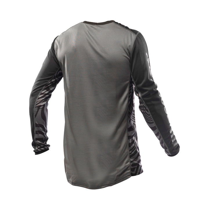 Fasthouse Youth Grindhouse Nova Jersey Black/Black - Rear View