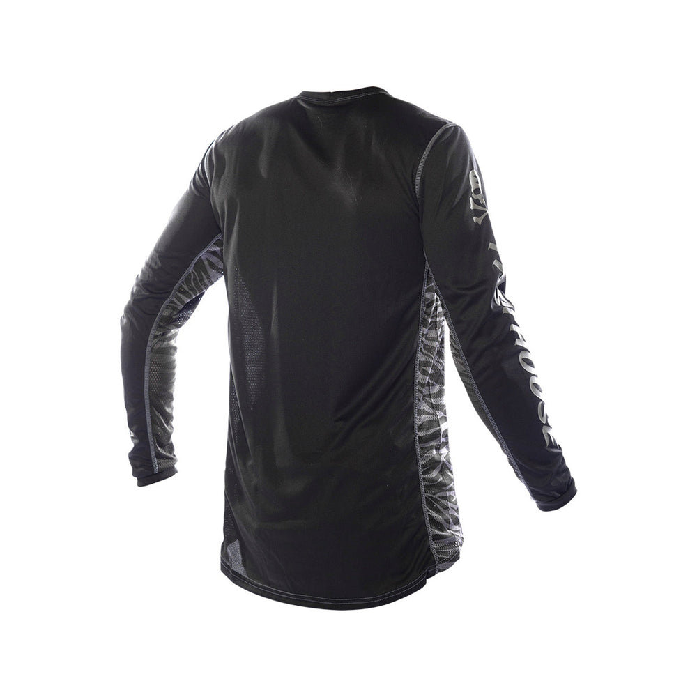 Fasthouse Youth Grindhouse Rufio Jersey Black - Rear View
