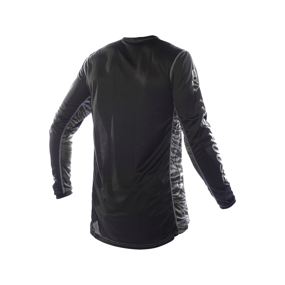 Fasthouse Youth Grindhouse Rufio Jersey Black - Rear View