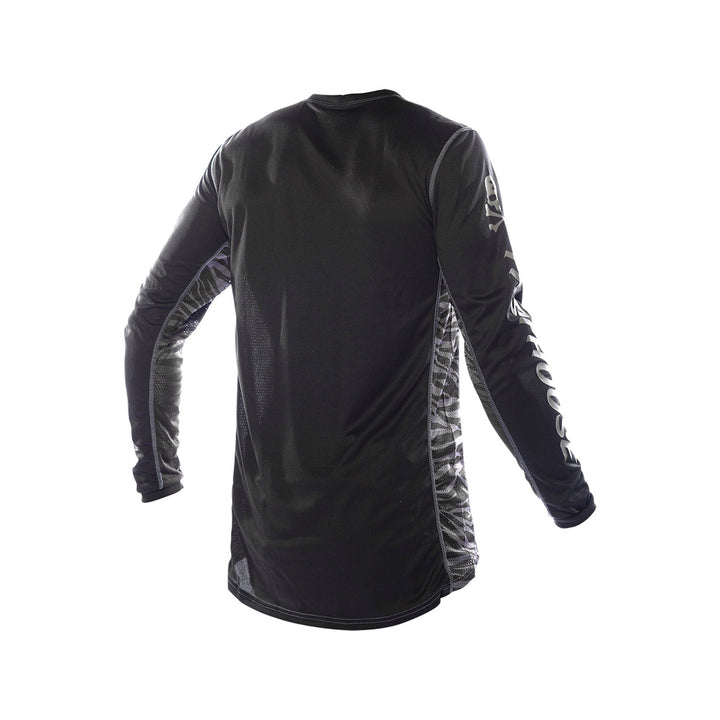 Fasthouse Youth Grindhouse Rufio Jersey Black - Rear View