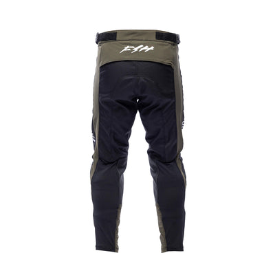 Fasthouse Youth Grindhouse Hudson Pants Black/White - Rear View