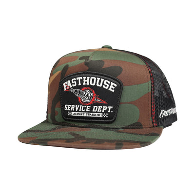 Fasthouse Youth Ignite Hat - Front Side View