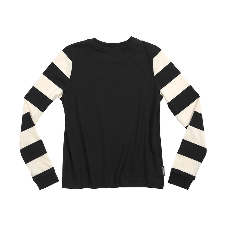 Fasthouse Youth Jailbreak Stripe Long Sleeve Tee Black - Rear View