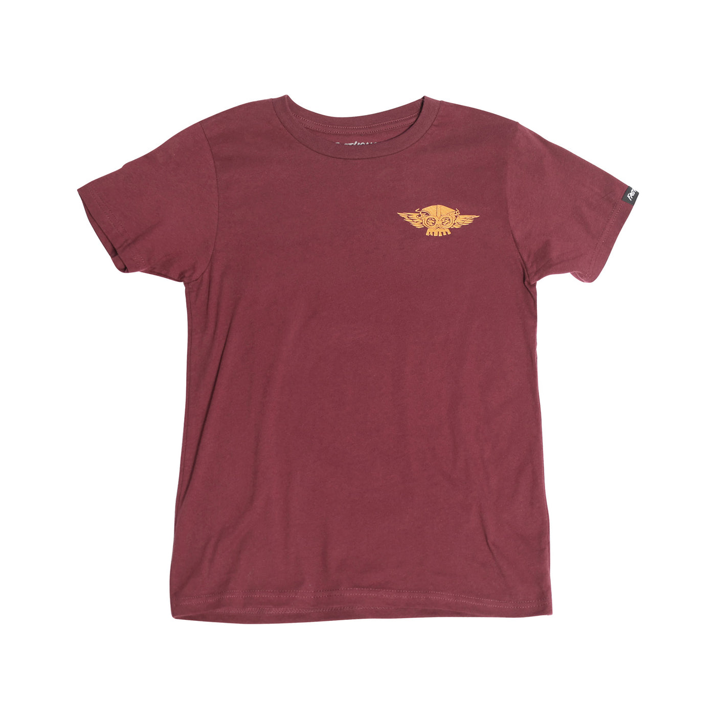 Fasthouse Youth Love of It SS Tee Maroon - Front View