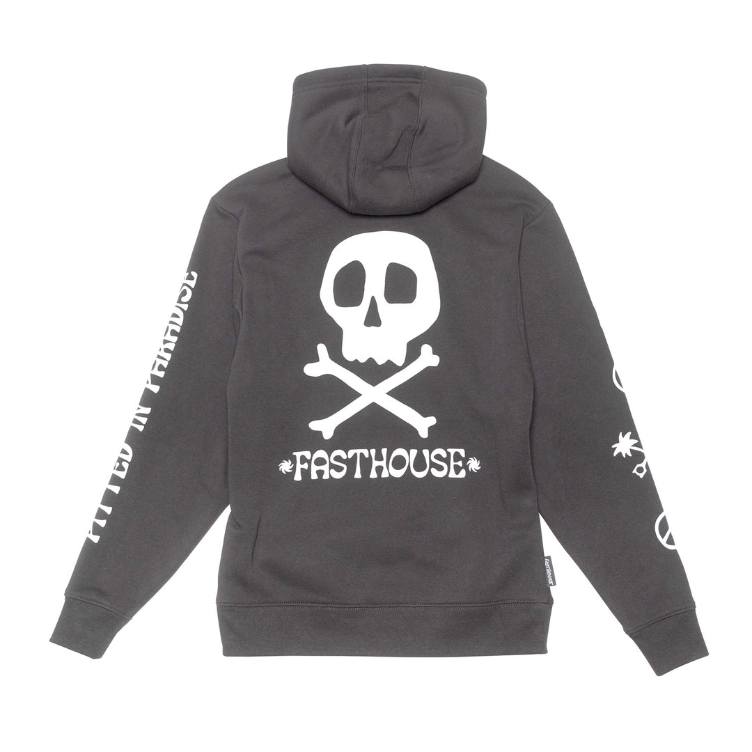 Fasthouse Youth Lost Boys Hooded Pullover Black - Rear View