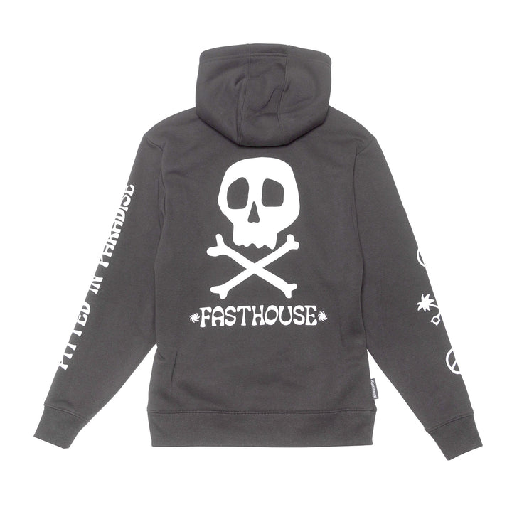 Fasthouse Youth Lost Boys Hooded Pullover Black - Rear View