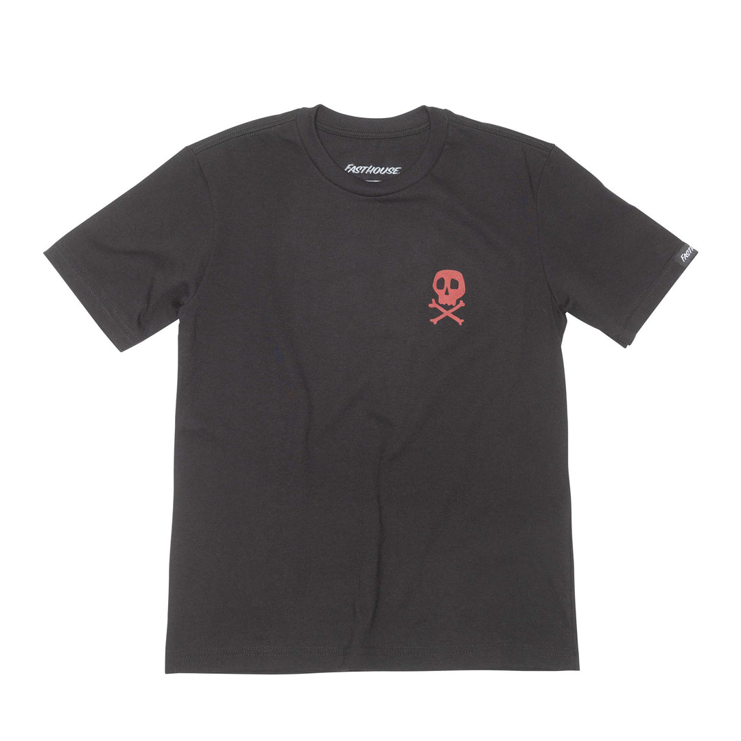 Fasthouse Youth Lost Boys SS Tee Black - Front View