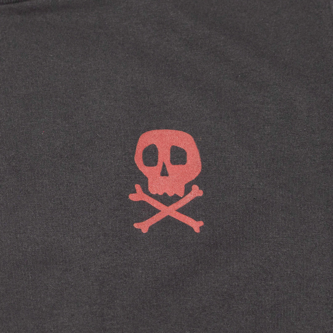 Fasthouse Youth Lost Boys SS Tee Black - Close-Up of Graphic on Front