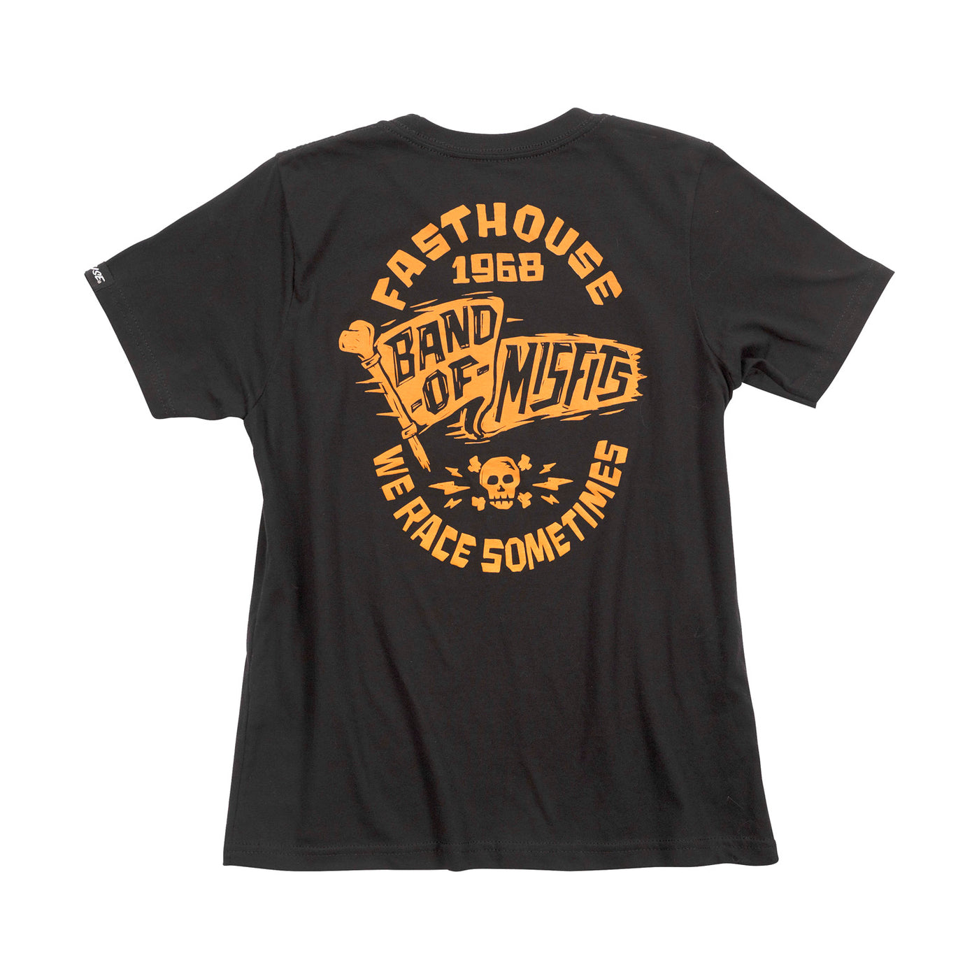 Fasthouse Youth Marauder Tee Black - Rear View