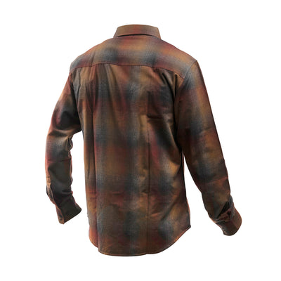 Fasthouse Youth Saturday Night Special Flannel Dusk - Rear View